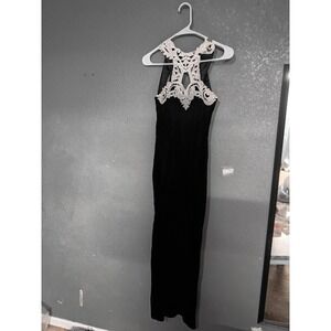 Vintage Gunne Sax Jessica McClintock Velvet Dress 90s Romantic Gothic Formal USA